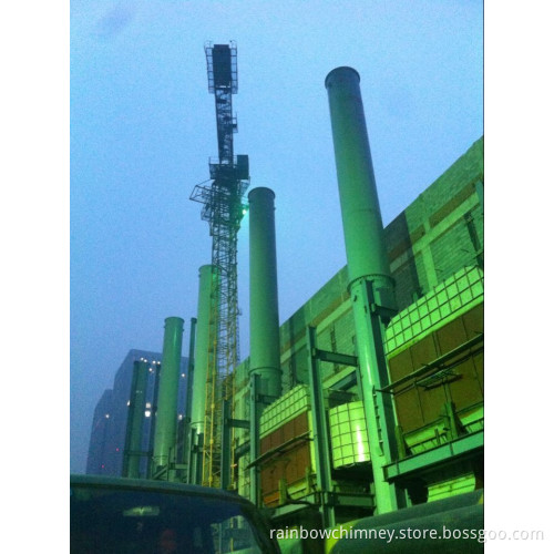 Twin wall insulation stainless steel chimney for boiler